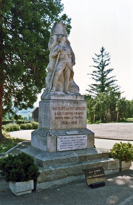 Monument Aux Morts De Savigny-en-Revermont (Saône-et-Loire)